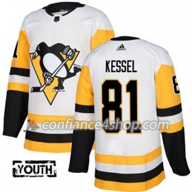 Adidas Maillot de Hockey Pittsburgh Penguins Phil Kessel 81 2017-2018 Blanc Authentic - Enfant